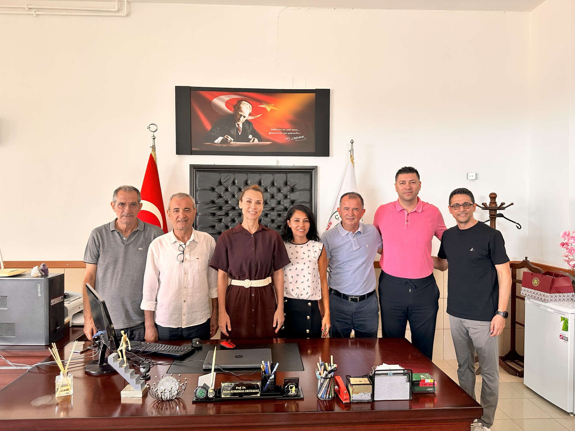 Adana TÜFAD Başkanı Mehmet Sümer ve Değerli Üyeleri Fakültemizi Ziyaret Ettiler