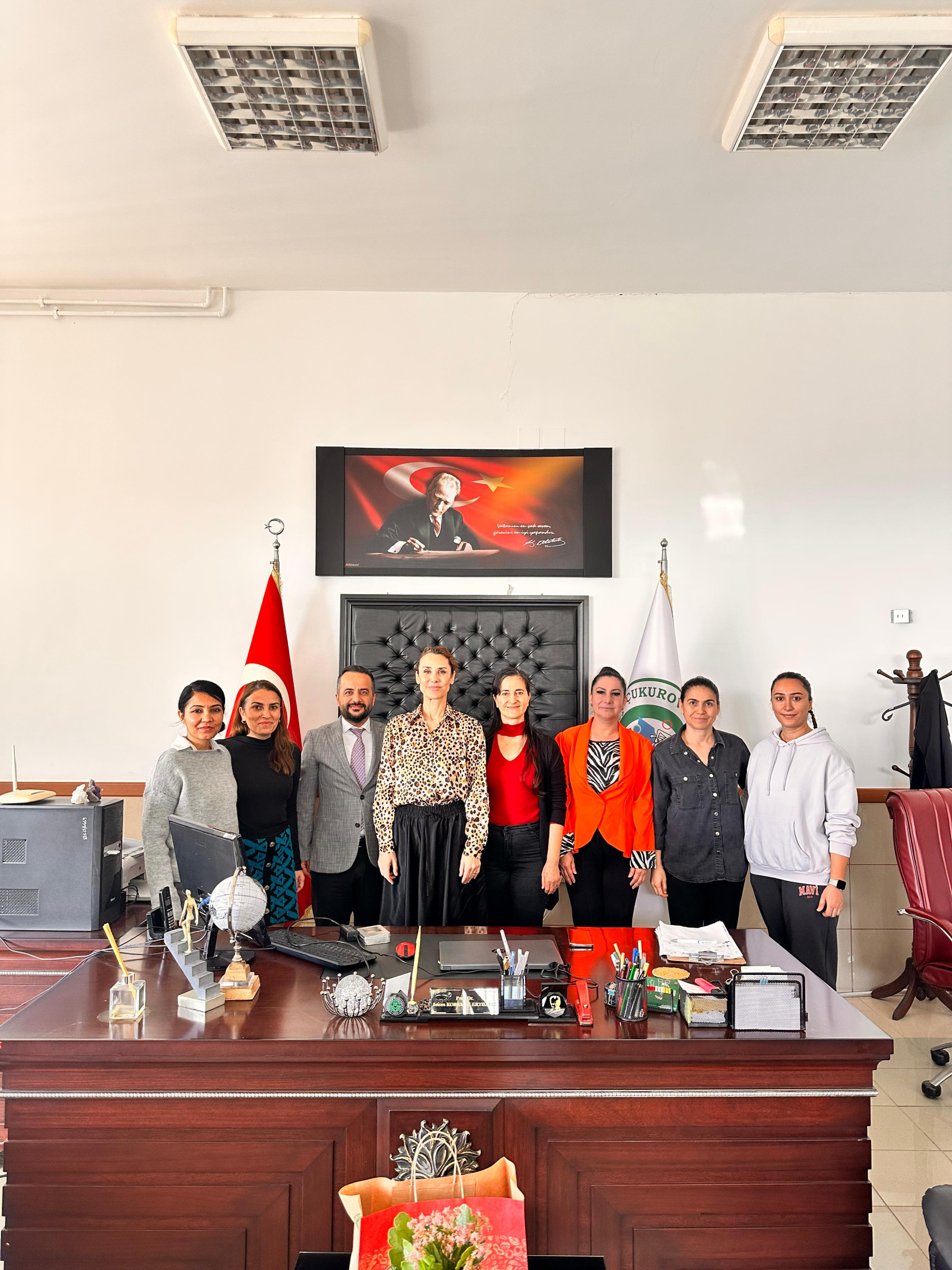 Mehmet-Kamuran Tekin Özel Eğitim Uygulama Okulu müdürü Sayın Sadrettin Göztepe ve Öğretmenleri Fakültemizi ziyarette bulundular